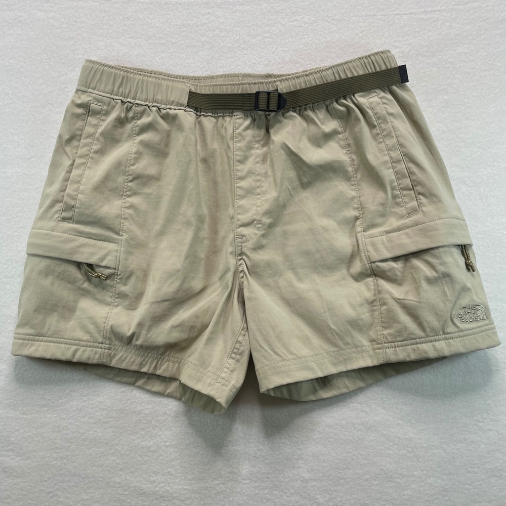 The North Face Shorts Men's M Khaki Tan Class V Belted Cargo Hiking